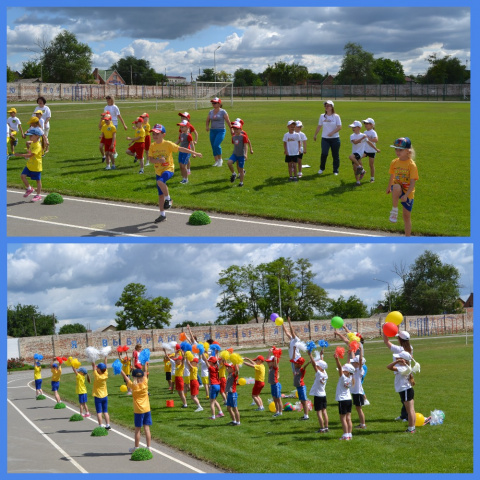 Соревнование «ГТОшка» между детскими садами п. Орловского