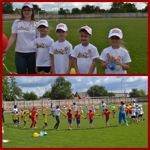 Соревнование ГТОшка между детскими садами п. Орловского