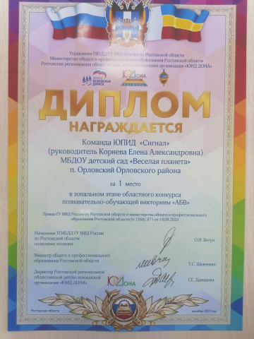 Поздравляем команду ЮПИД *Сигнал *